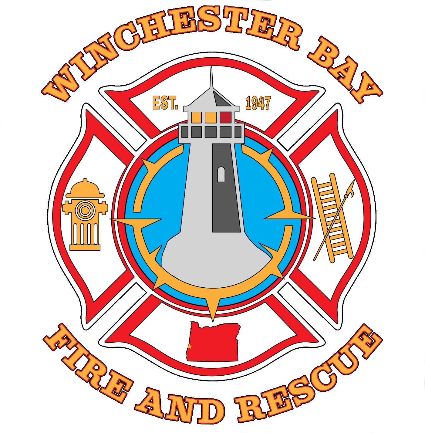 Winchester Bay Fire & Rescue logo